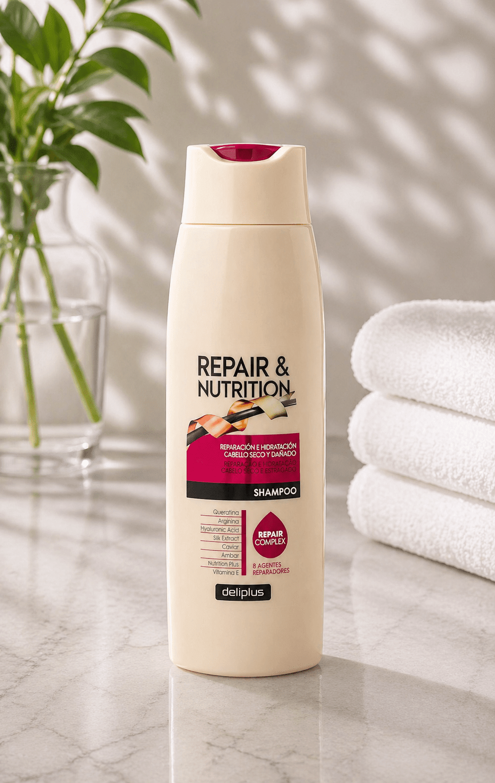 Deliplus - Shampoing Réparateur et Nutrition - Ulimina.com